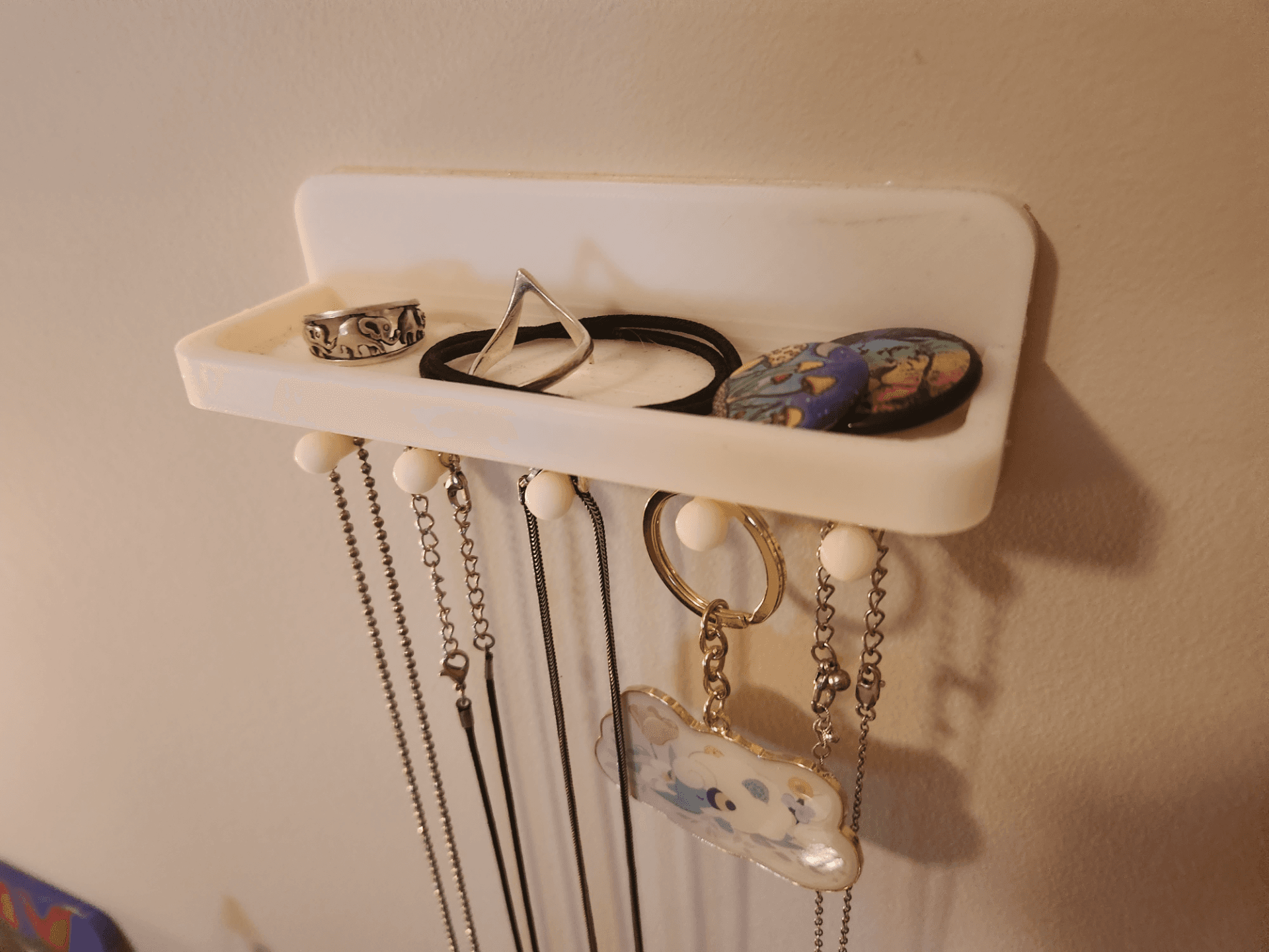 Necklace, Ring, Hair Tie, and other Jewelry Holder