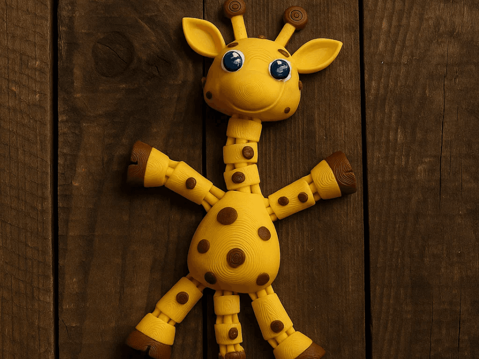 Giraffe Fidget Toy – Articulated Cute Animal